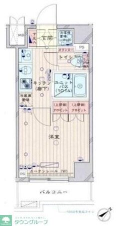 ルーブル横濱反町の物件間取画像